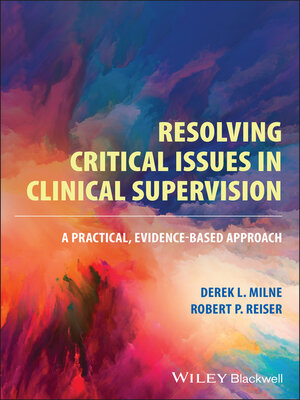 cover image of Resolving Critical Issues in Clinical Supervision